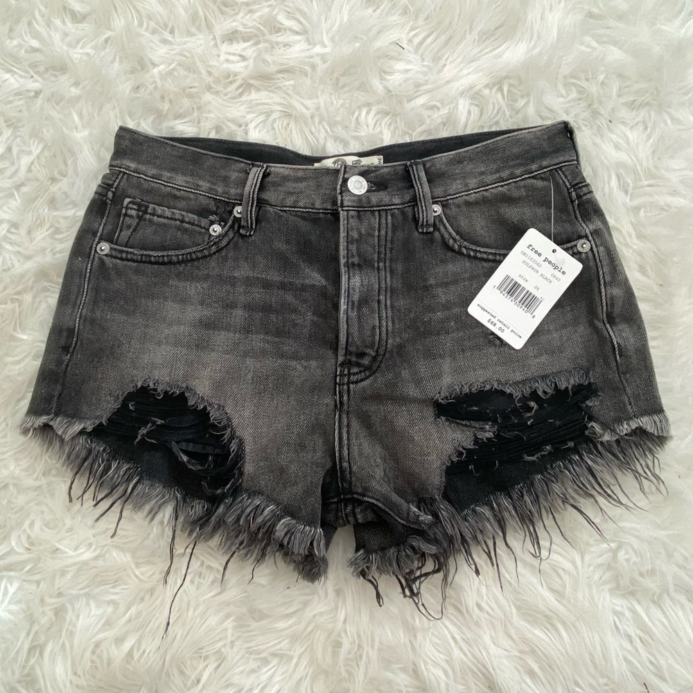 COPY - NWT Free People Good Vibrations Jean Shorts